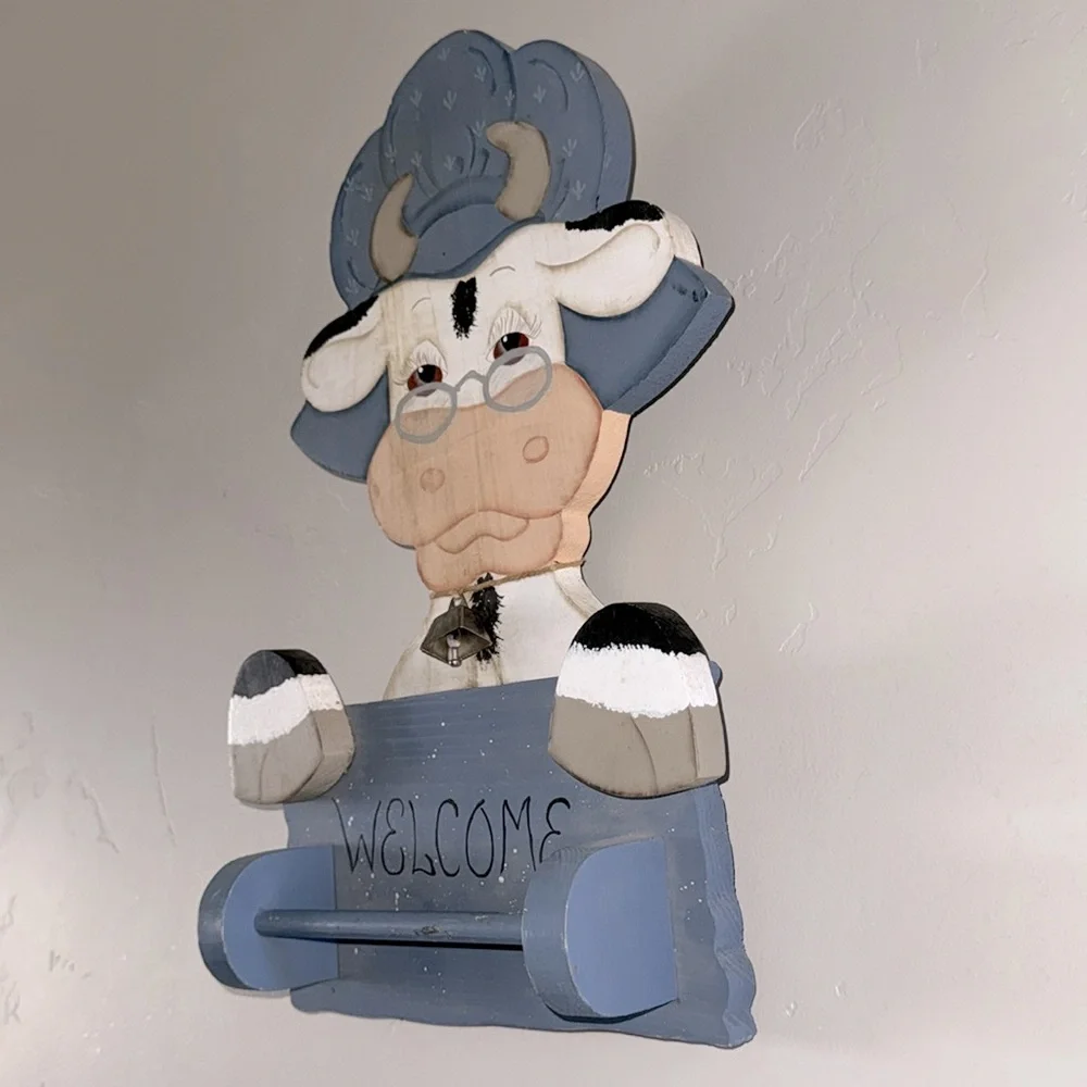 Vintage adorable cow