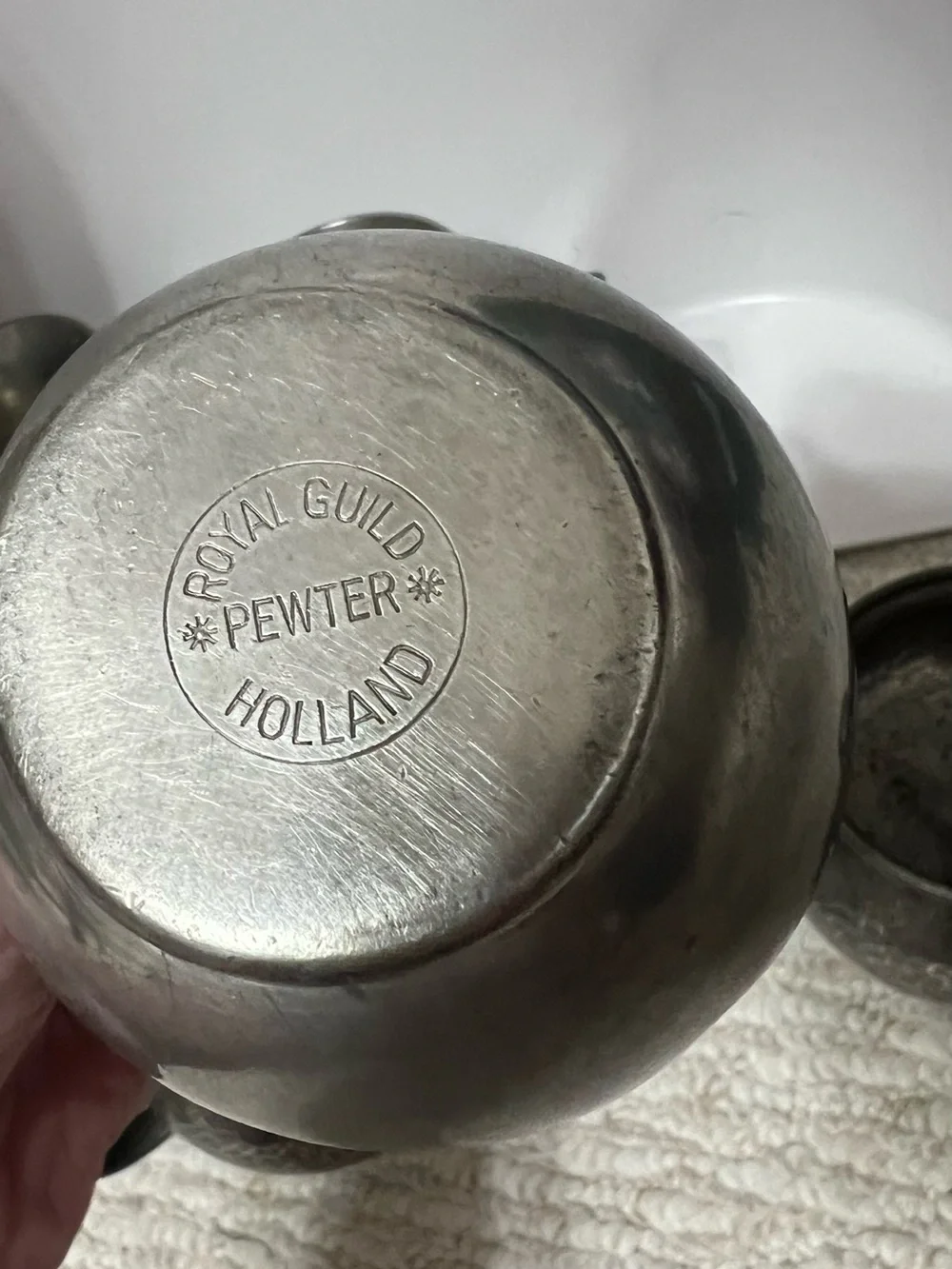 Mixed elegant pewter