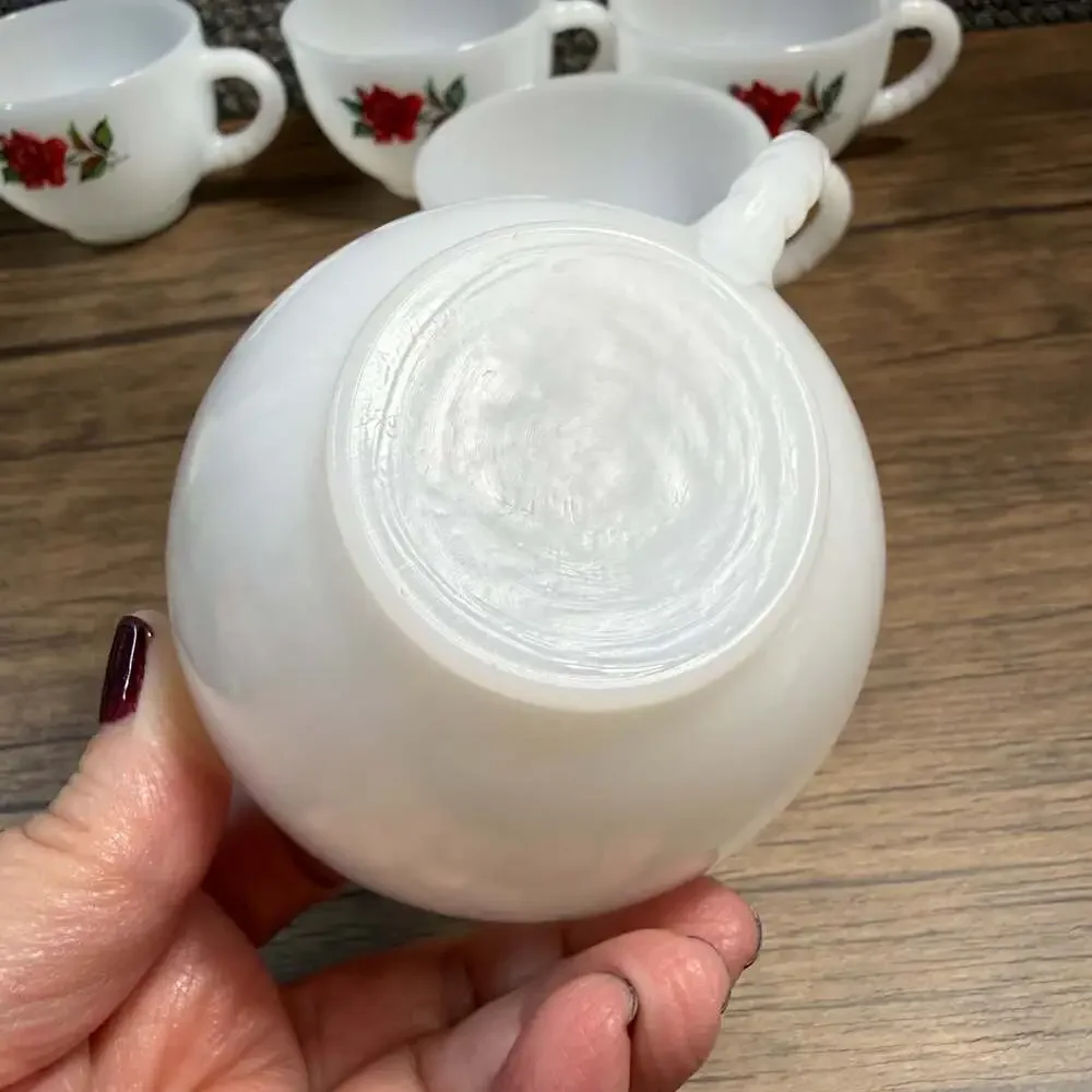 federal glass cups glass