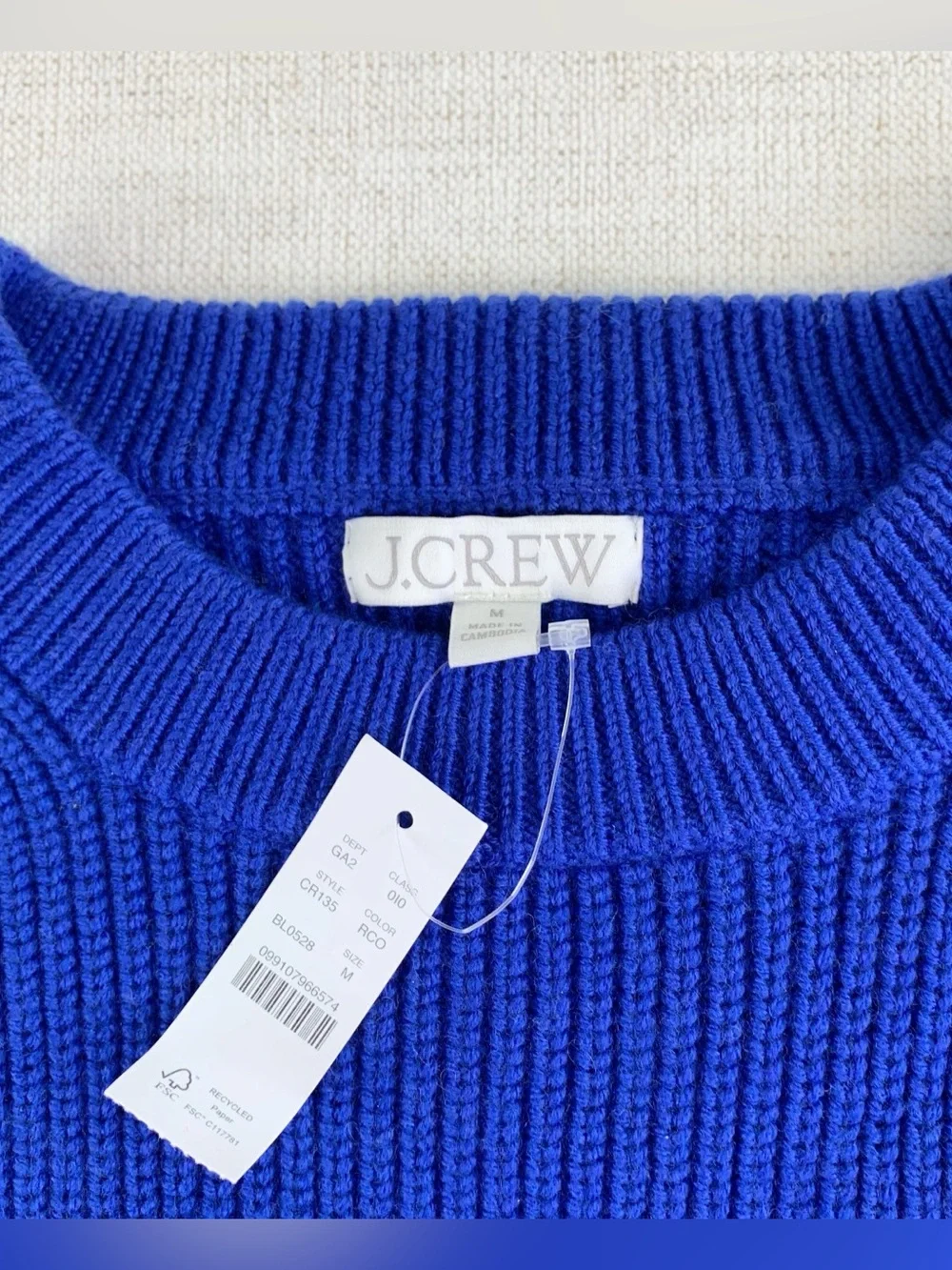 J. Crew 100% merino