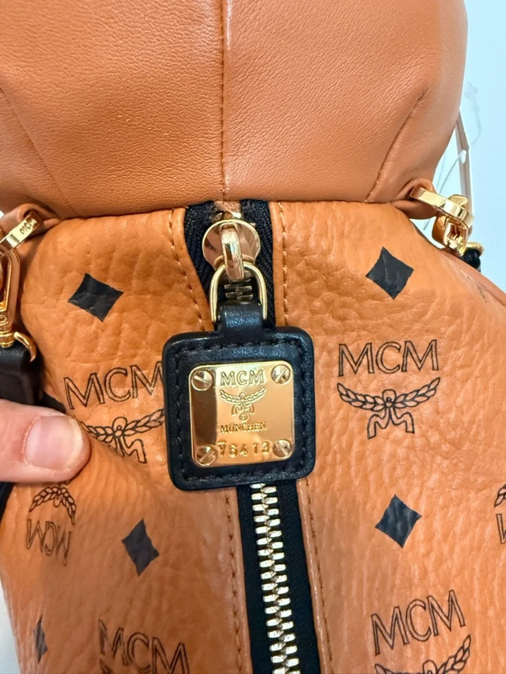 MCM carrying playful shaped
