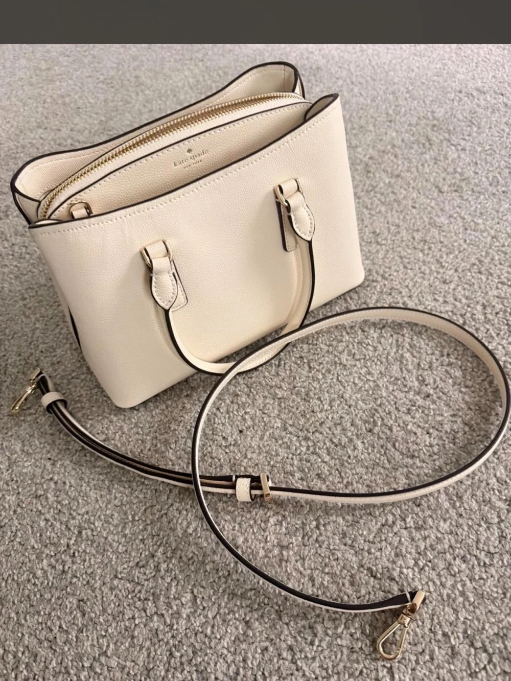 kate spade structured satchel