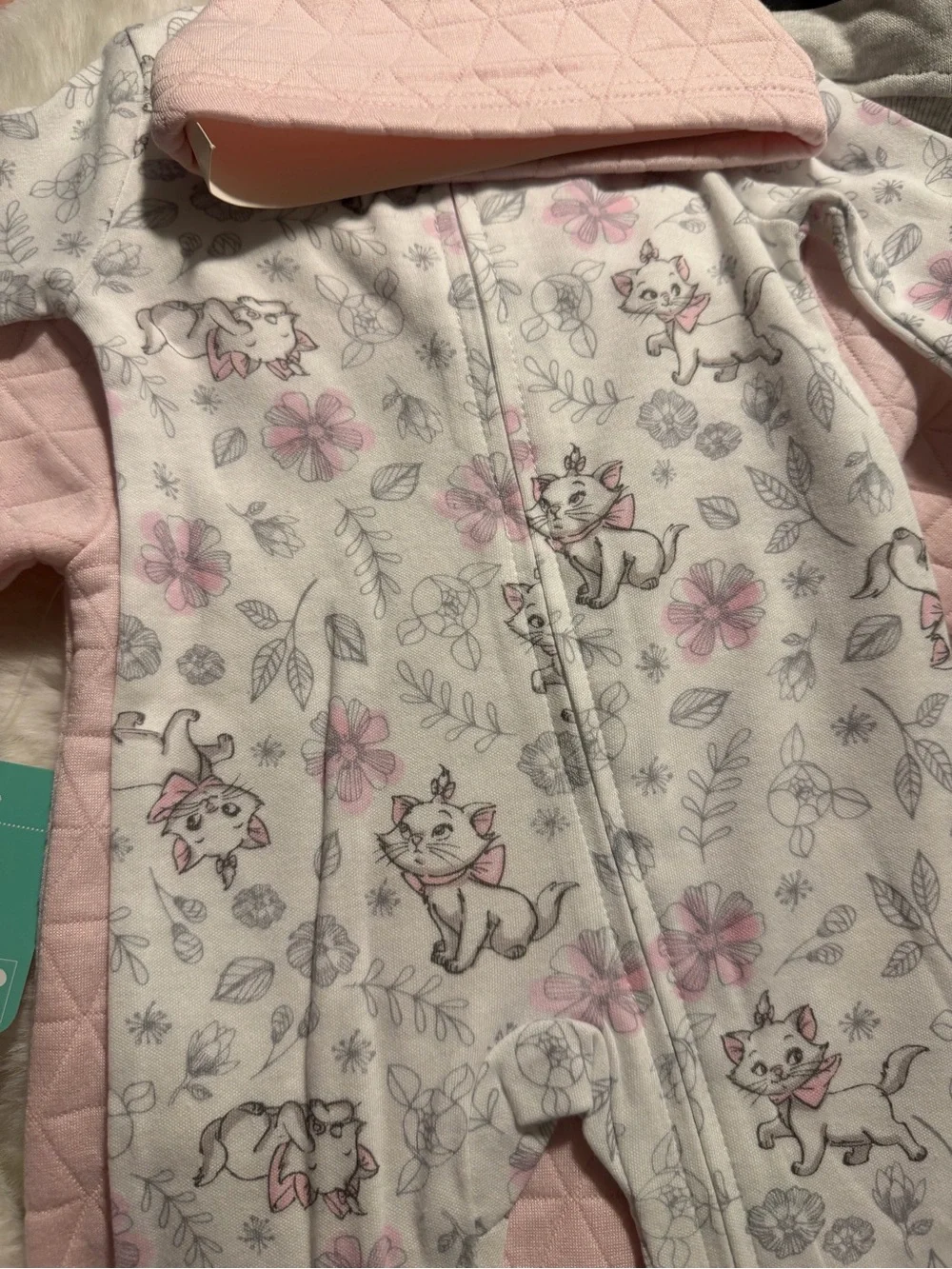 Disney quilted pink