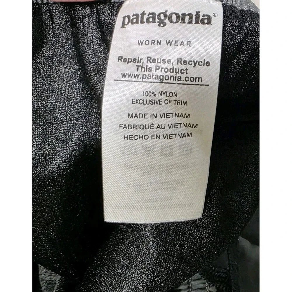 Patagonia‎ Swim Trunks Mens XXL Gray Pull On Elastic Waist Lined Board Short