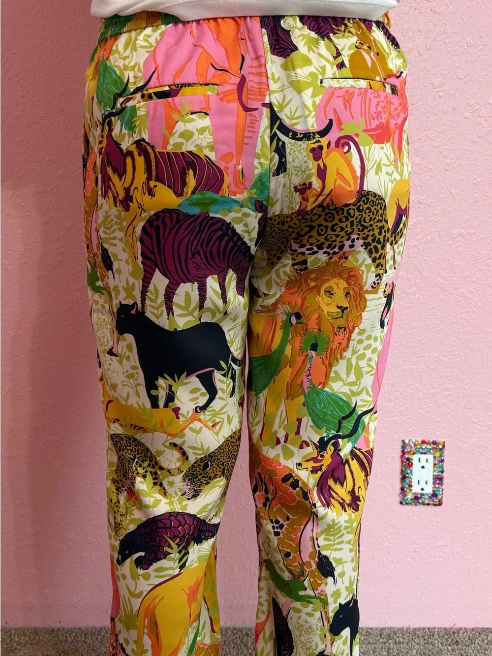 J. Crew vibrant animal
