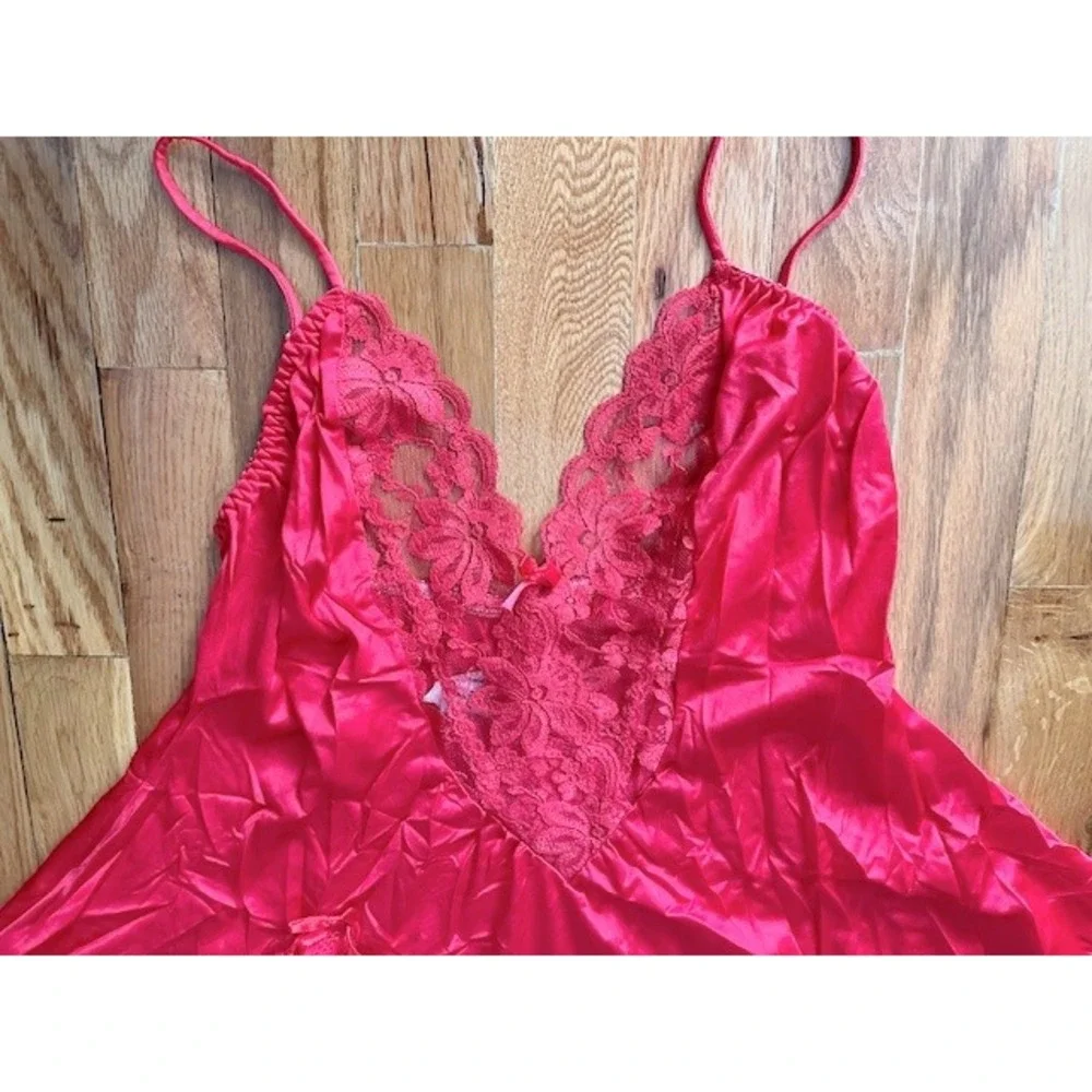darling body fashions vintage red
