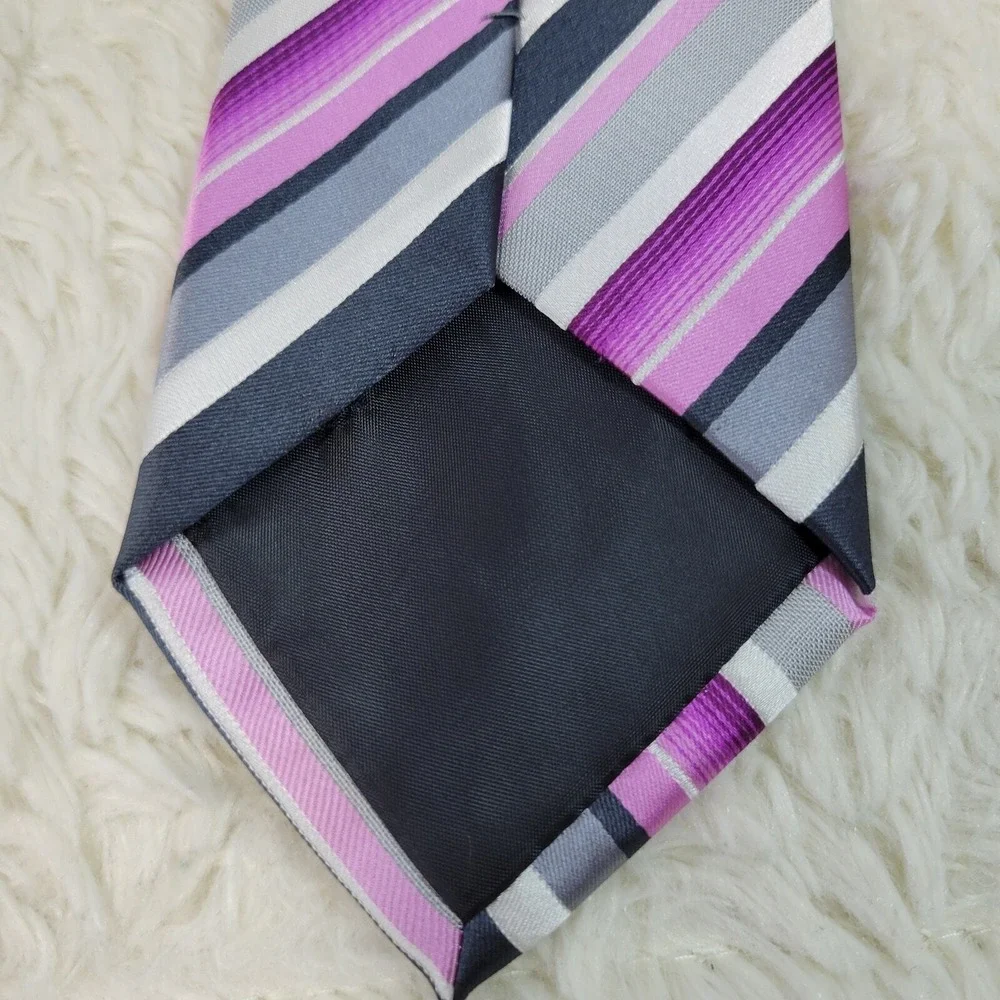 Stafford striped necktie