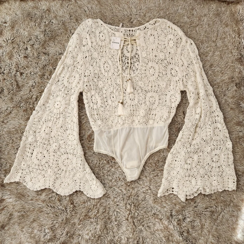 Free People bell sleeve