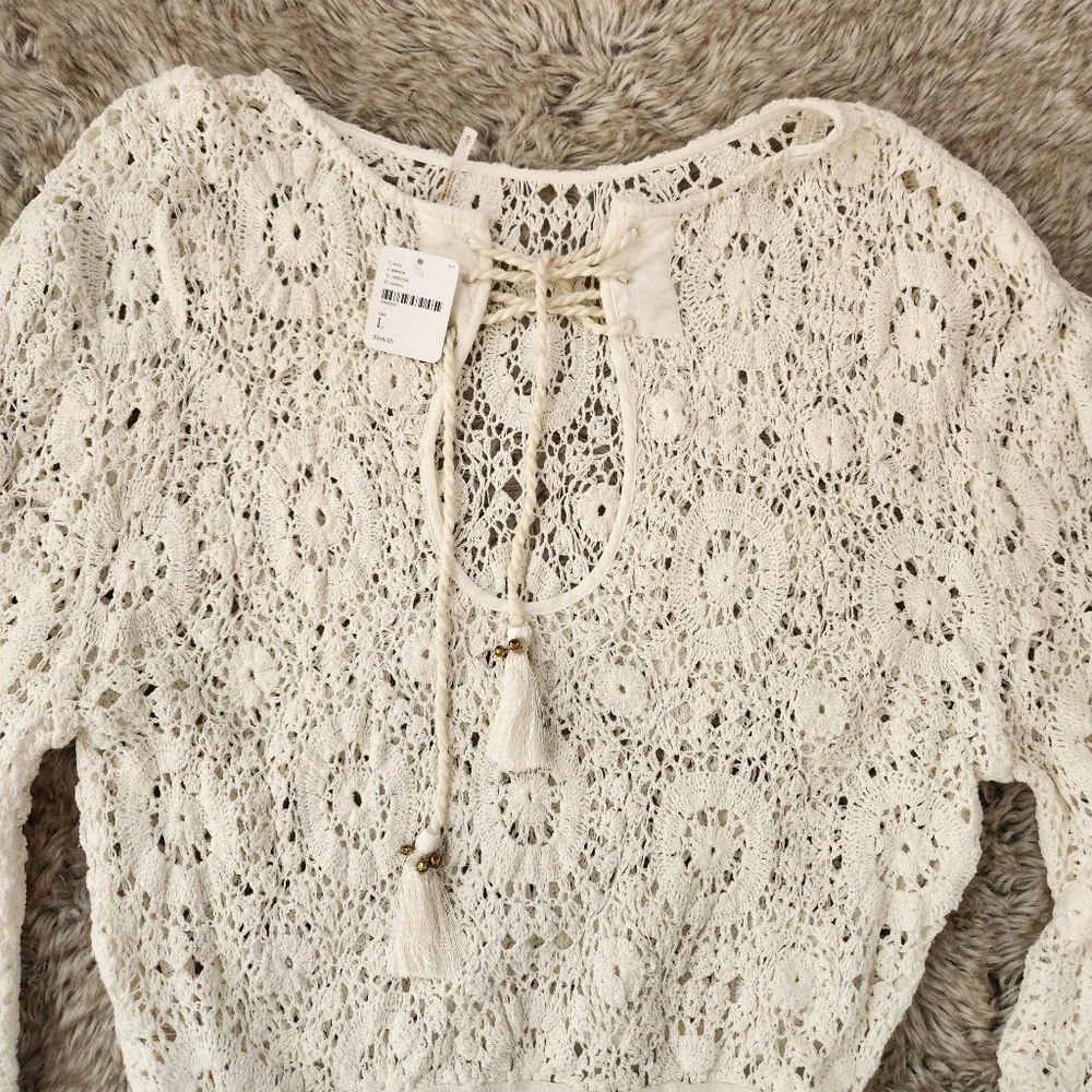 Free People bell sleeve