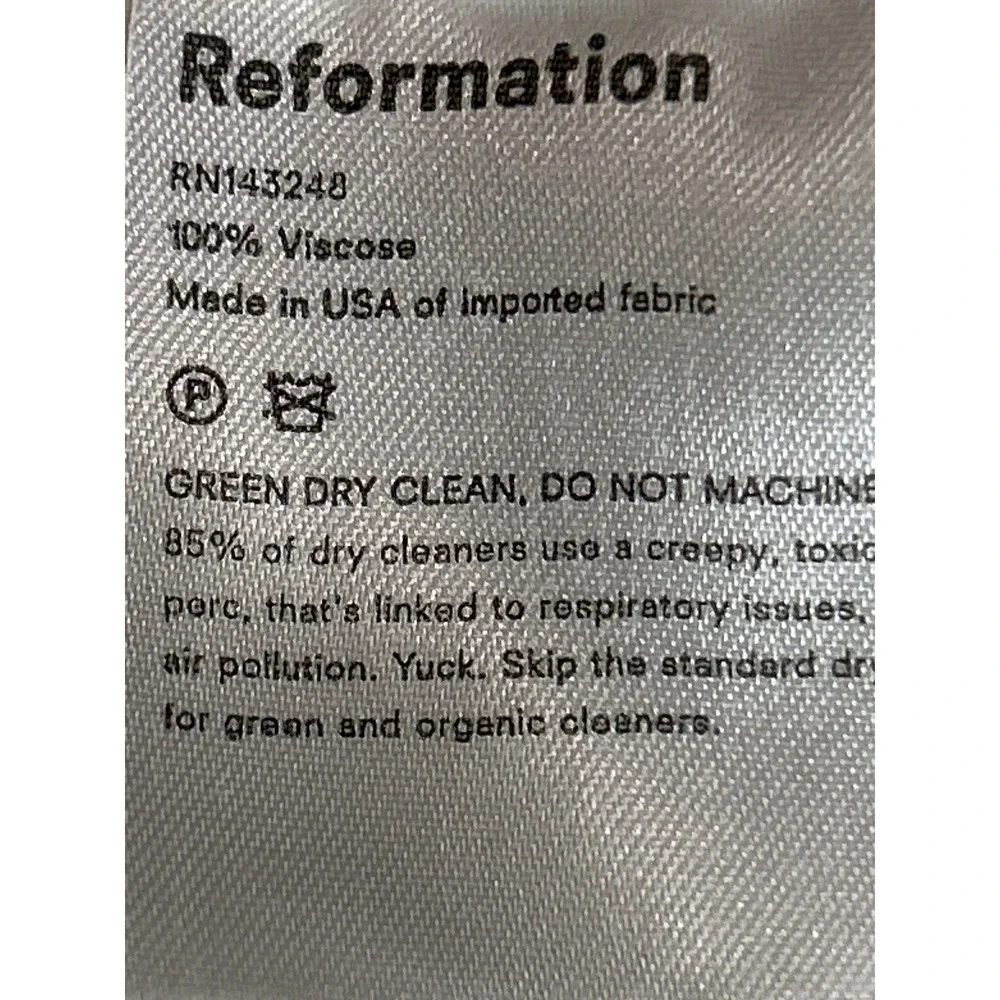 Reformation midi dress