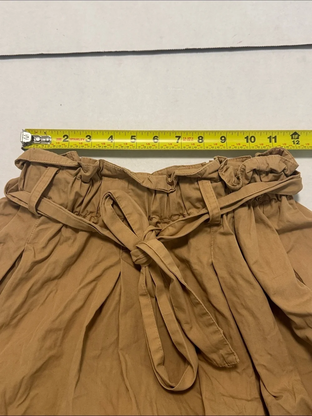 Baci Pleated Bow Tie Skirt Size Small