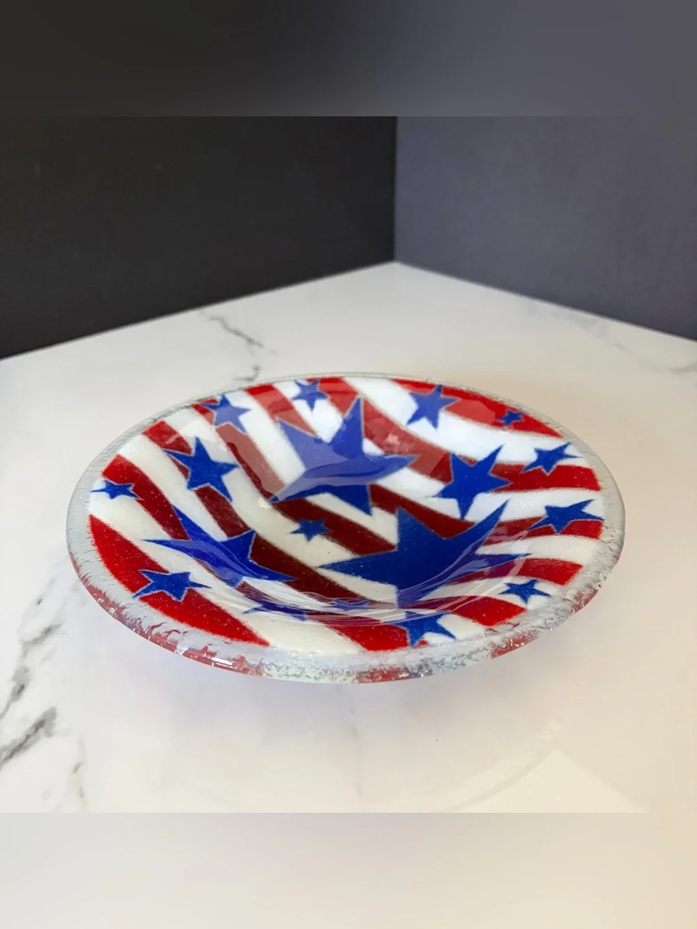 Peggy Karr stars stripes