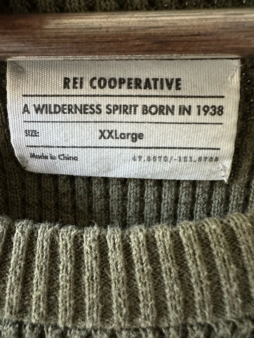 Cooperative men crewneck