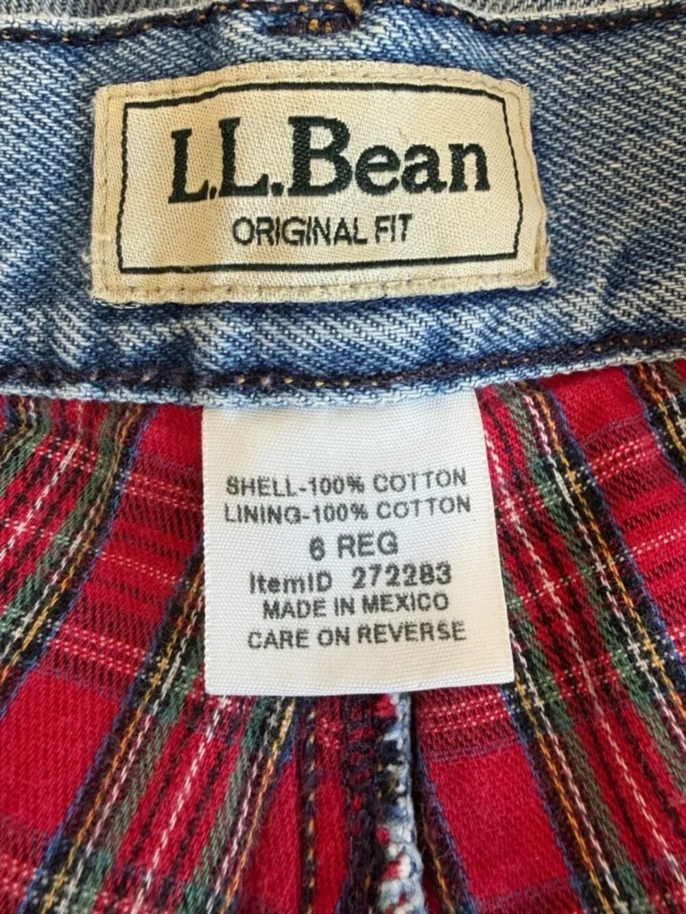 L.L. Bean classic straight