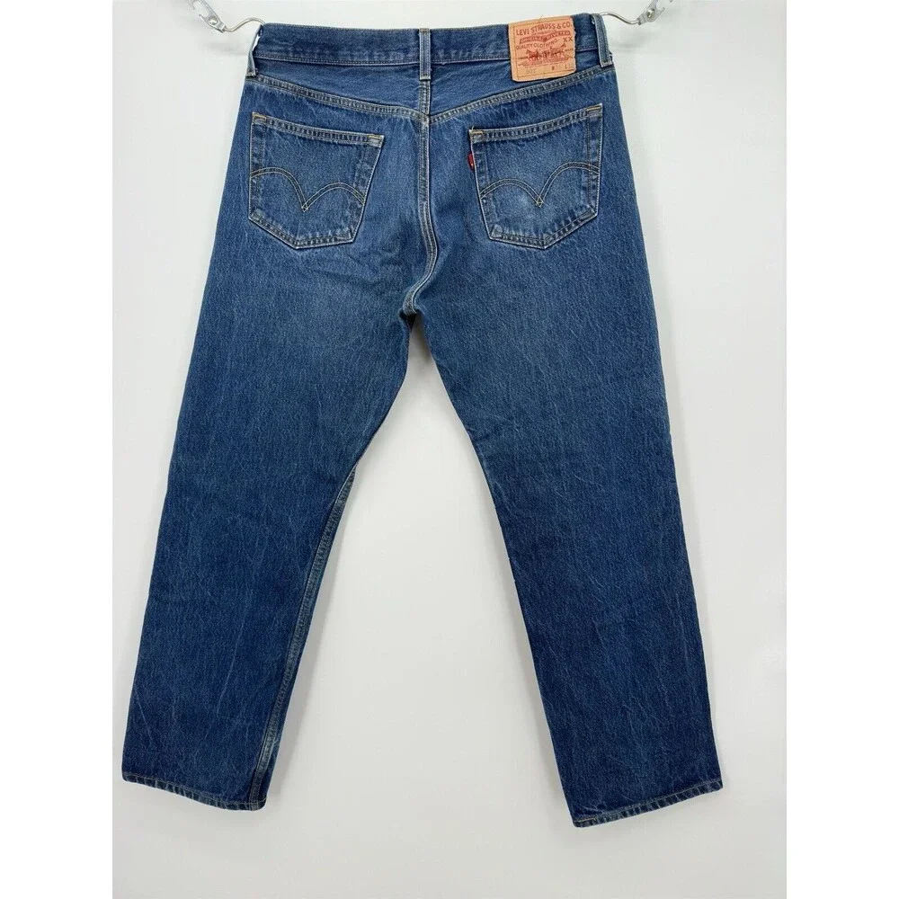 Vintage Levi’s 501‎ Jeans W36x28 Size Classic Y2K 00s style 2000’s  Used