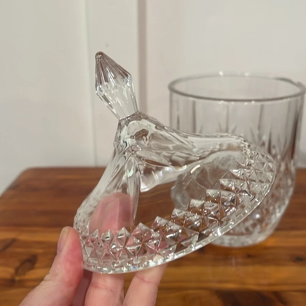 NWT Celebrations by Mikasa Crystal Savanna 9.75
