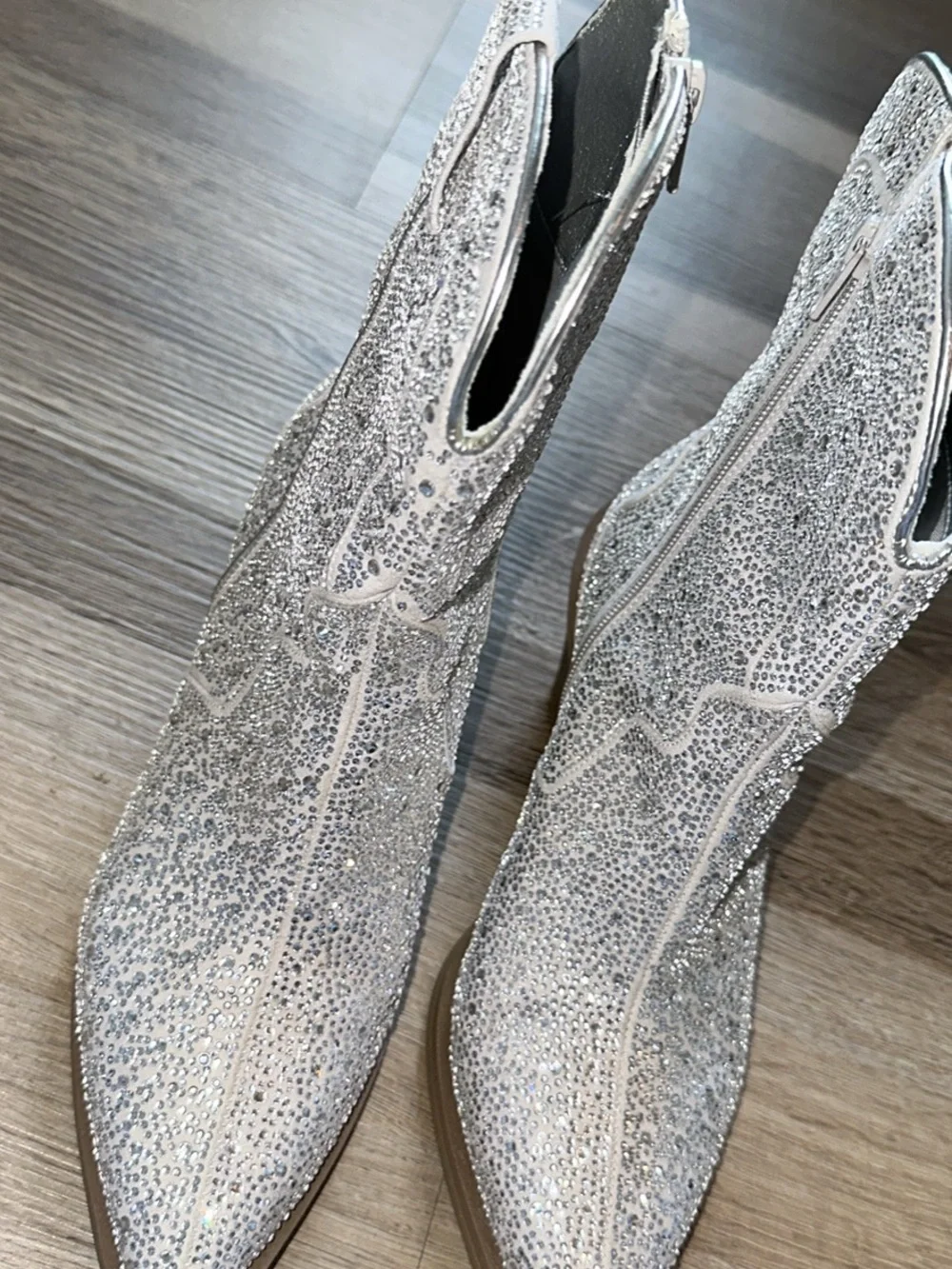 Universal Thread rhinestone boots