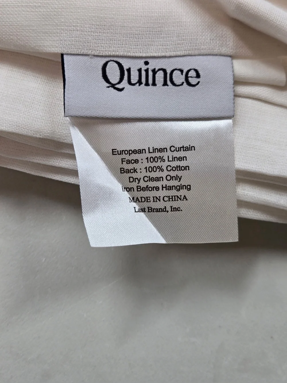 Quince excellent no return