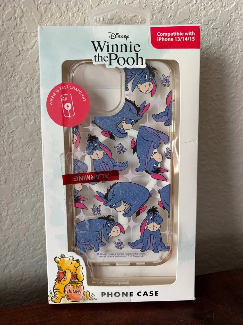 Disney Winnie the Pooh Eeyore phone case IPhone 13/14/15
