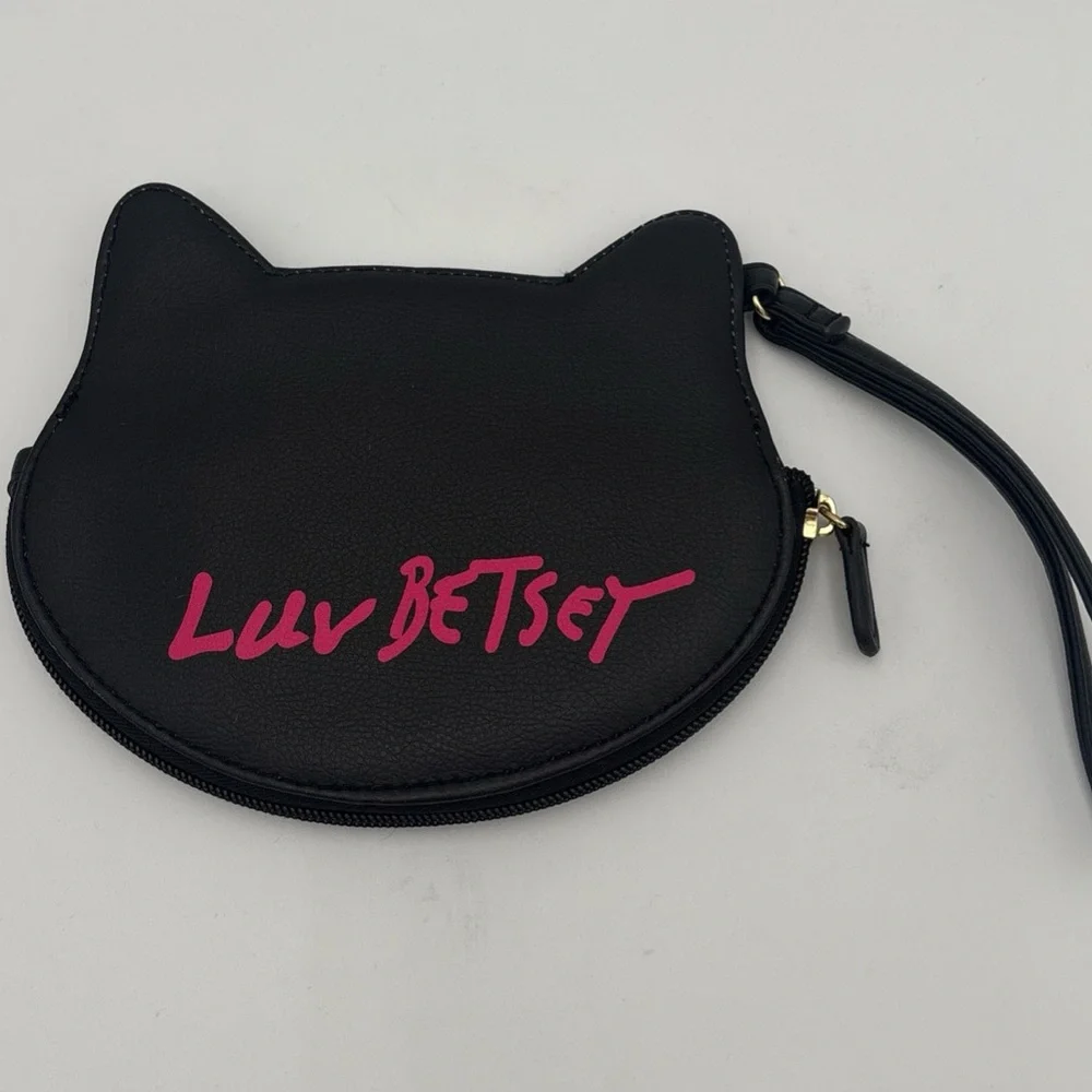 Betsey Johnson‎ Black and Pink Dog Baby Bag