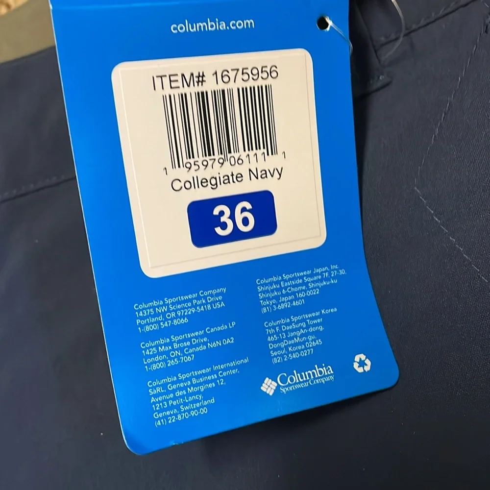 Columbia nwt 36w