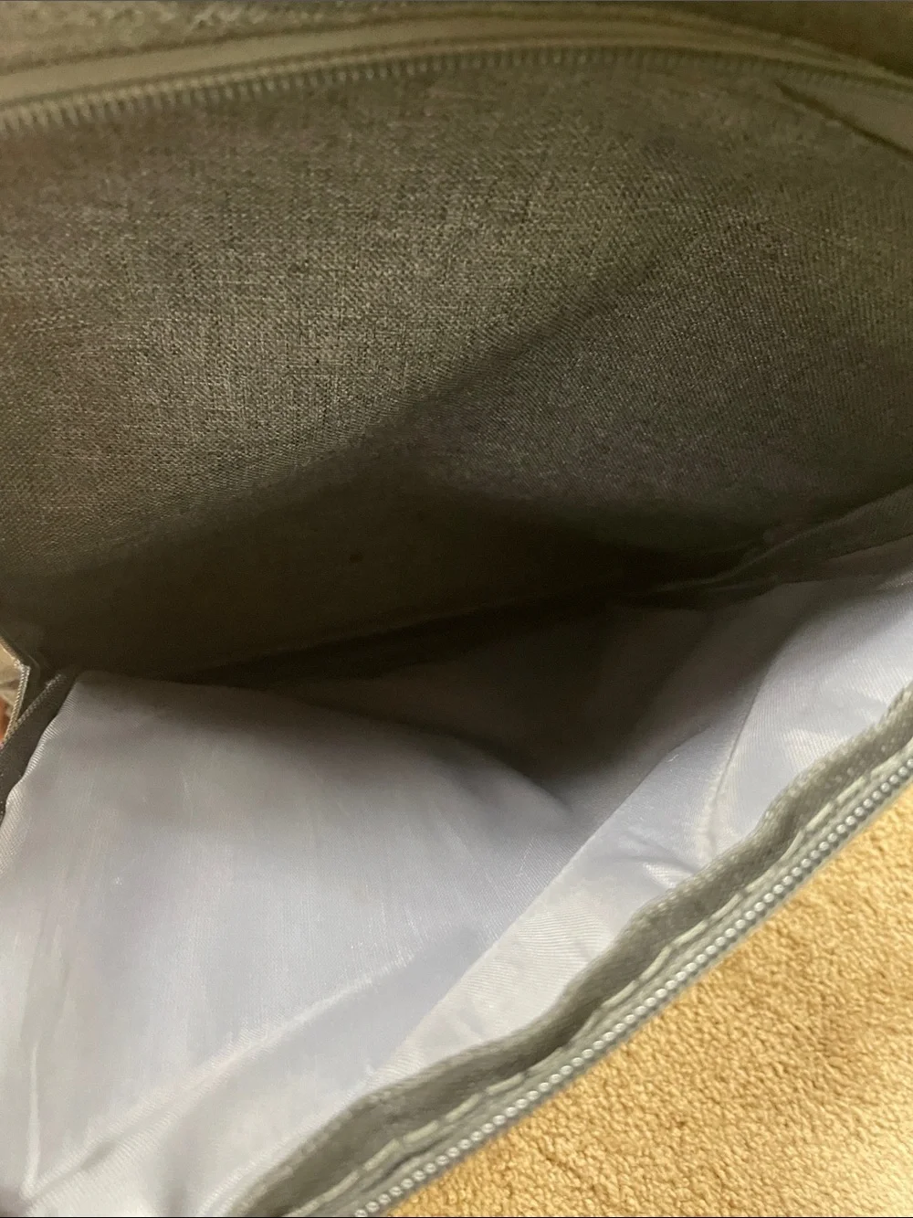 The North Face charcoal grey