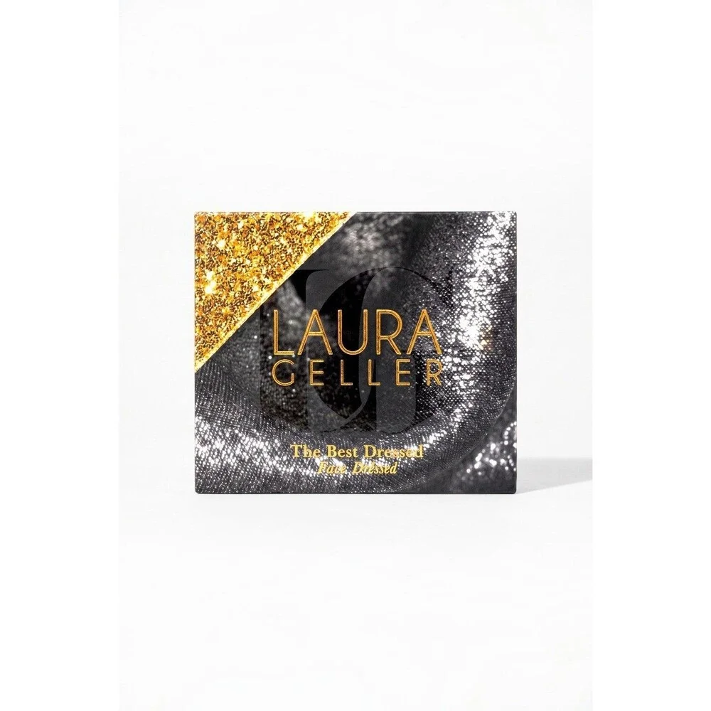 Laura Geller The Best Dressed Face Palette Eyeshadow Blush Bronzer Mirror NEW