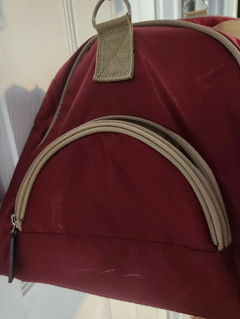 Logo Athletic stylish burgundy