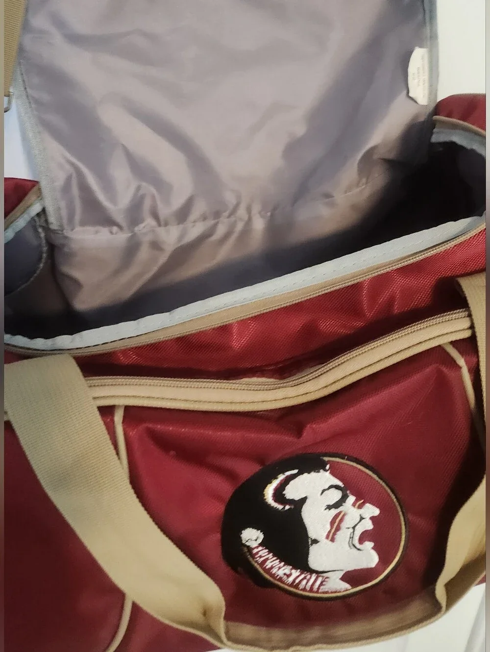 Logo Athletic stylish burgundy