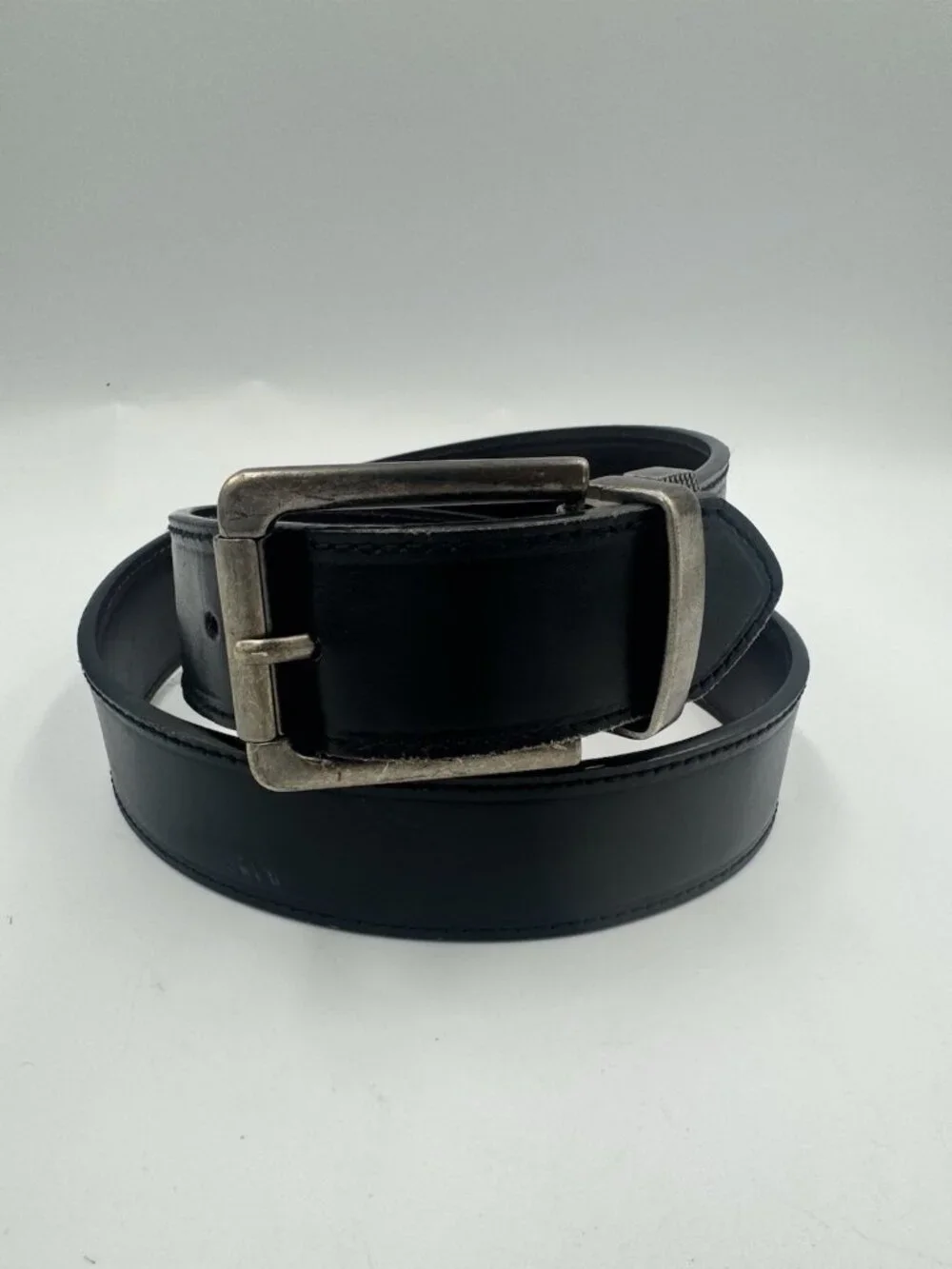 Dickies Reversible Leather Work Belt Black Brown