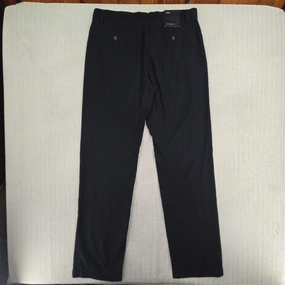 Banana Republic Pants Mens 33x33 Black Corduroy Chino‎ Flat Front Casual