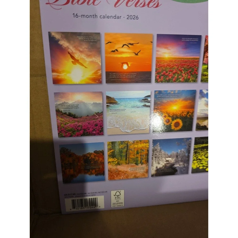 Carousel Calendars beautiful scenery