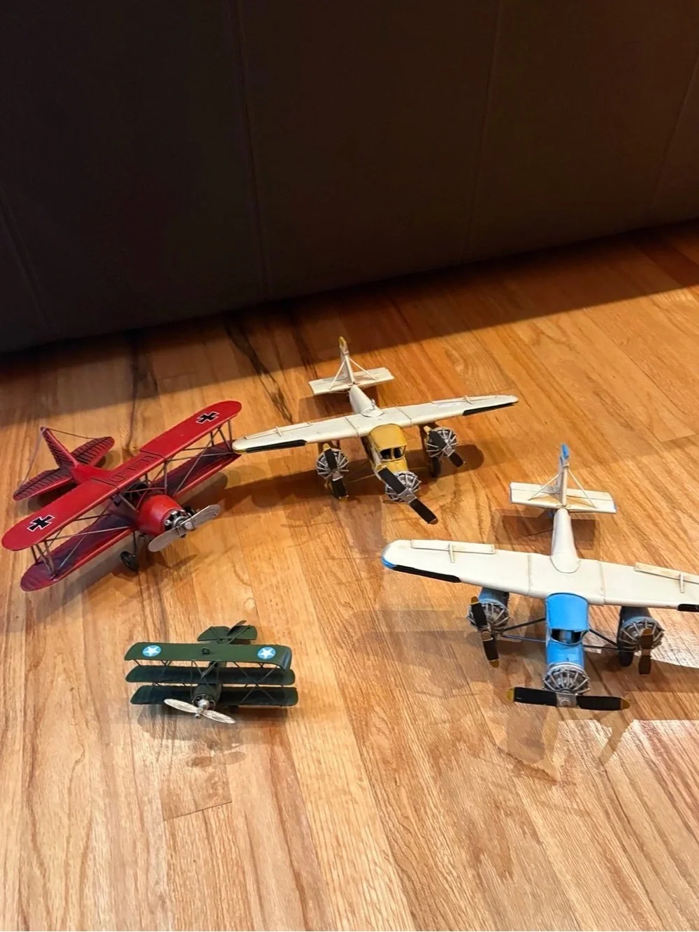 Vintage model airplanes