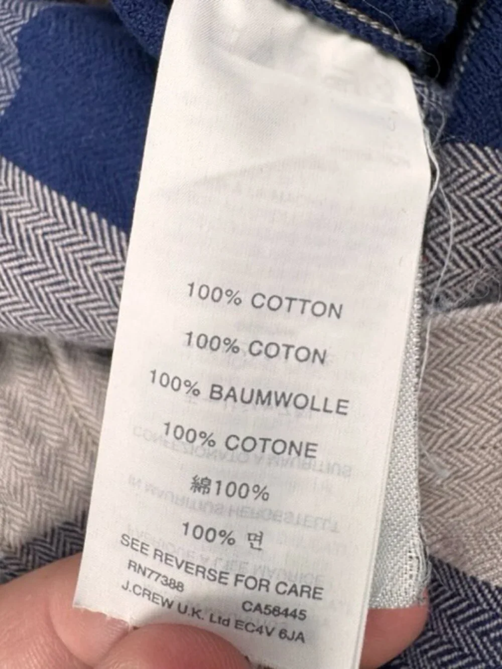 J. Crew crew blue