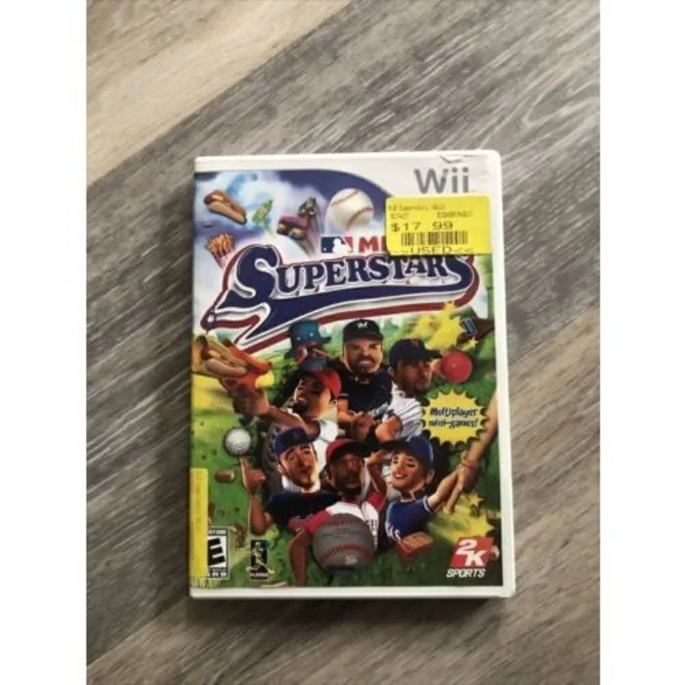 *MLB Superstars (Nintendo Wii, 2008). Pre Owned
