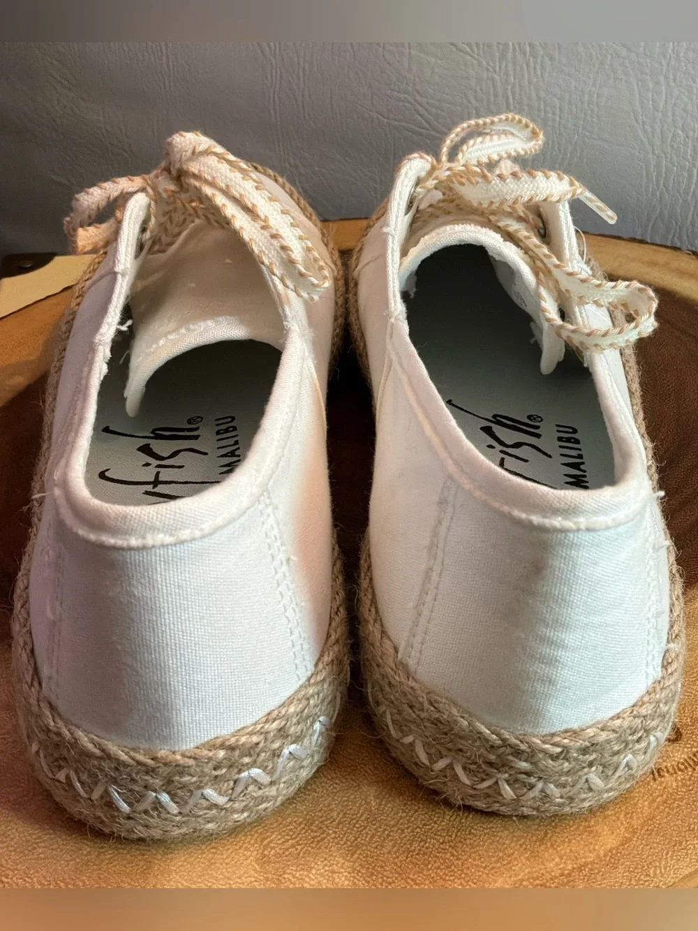 🌙✨🆕 Blowfish Malibu White Espadrille Sneakers Size 9.5