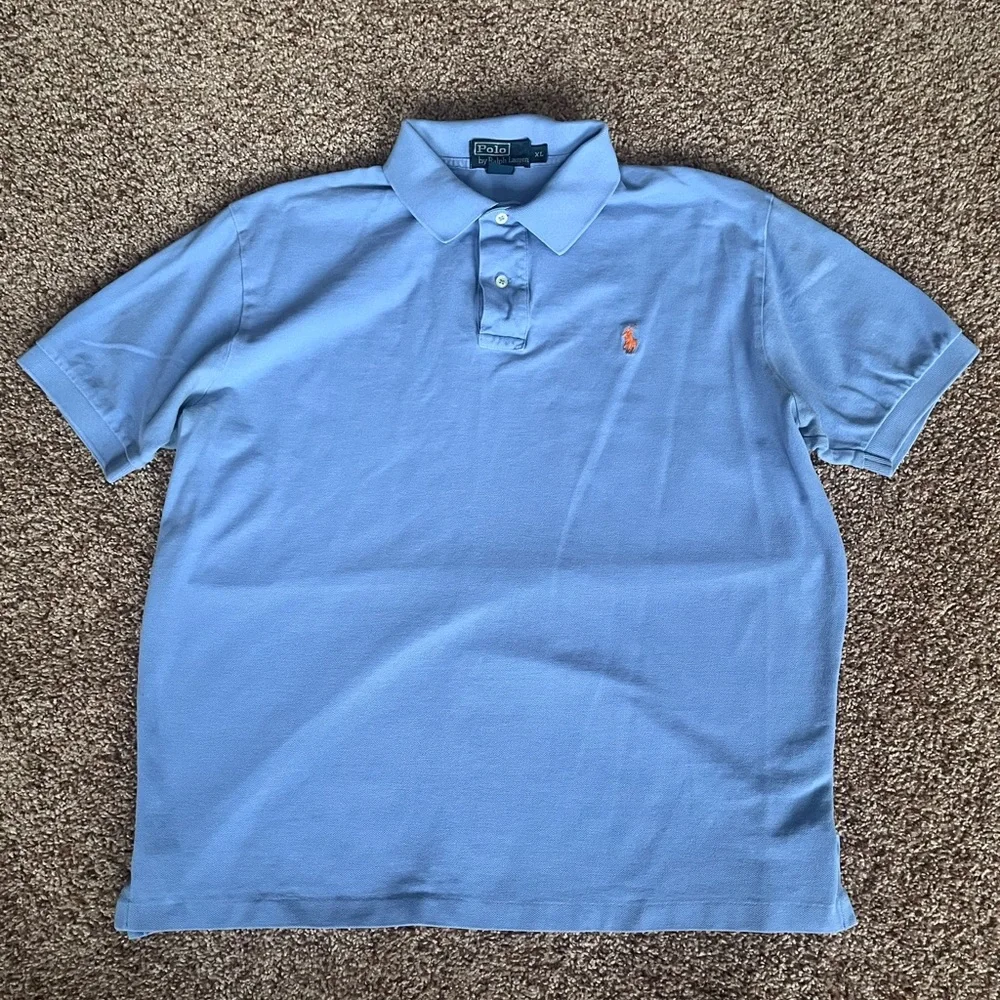 Light‎ Blue Polo Ralph Lauren Classic Fit Polo Shirt
