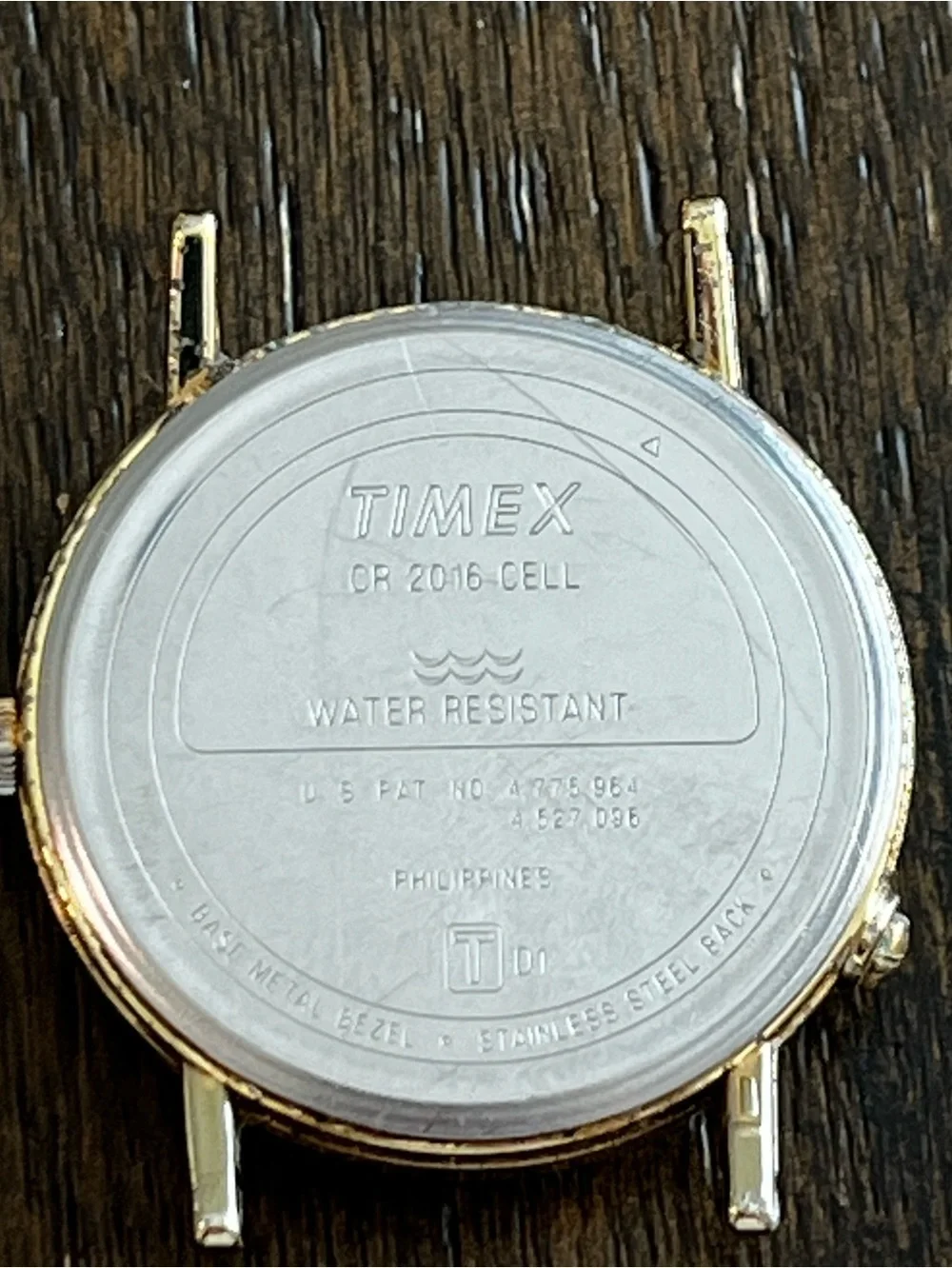 Timex battery date day