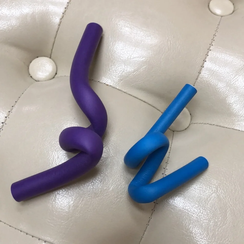 Goody Flexible Rod rollers, excellent condition. Spiral it out