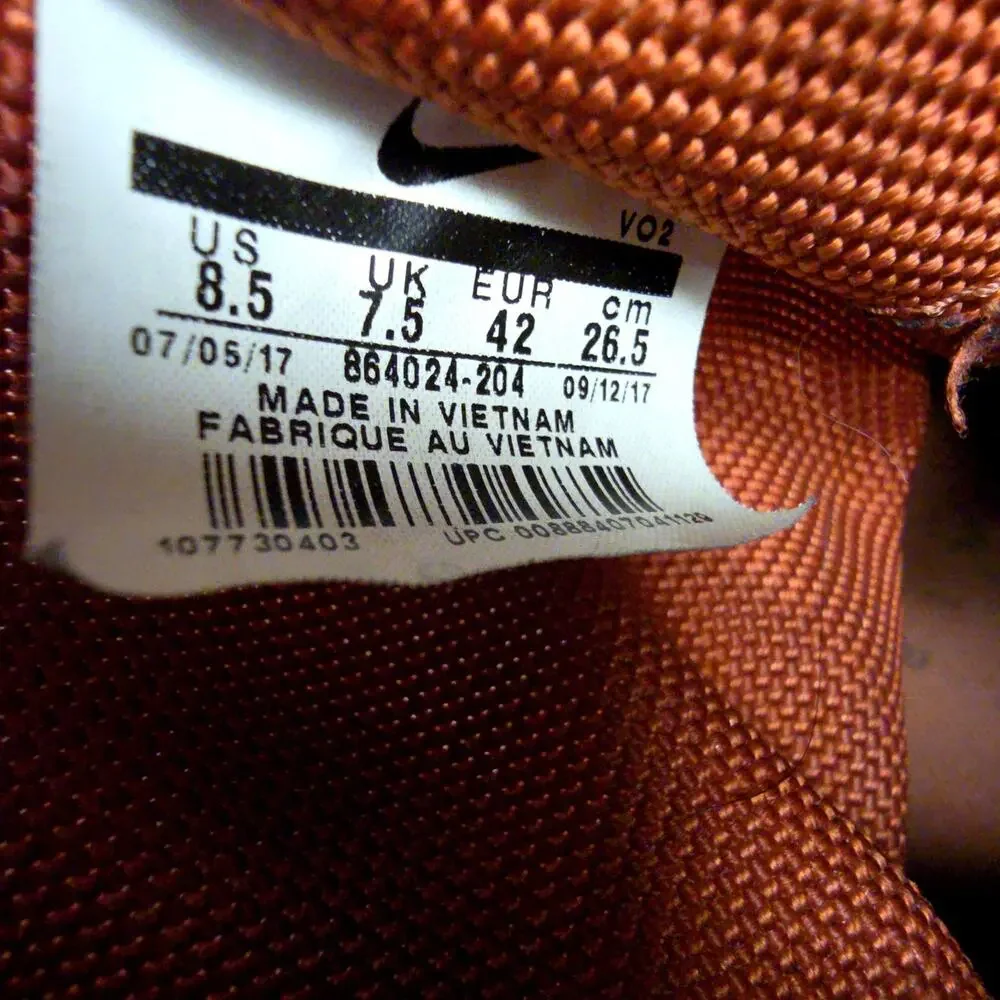 Nike brand size