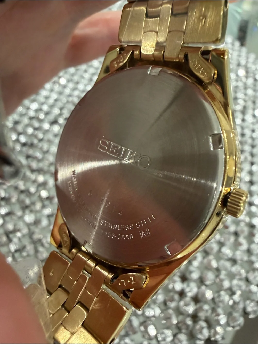 Seiko solar stainless