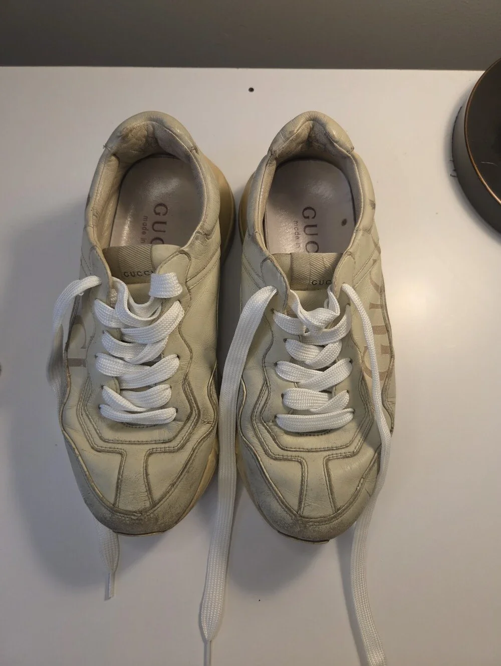 Gucci men leather