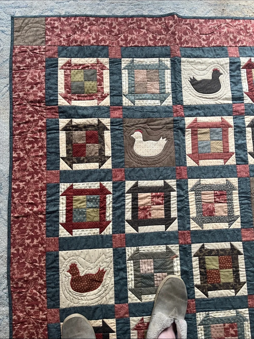 Maria Umhey quiltmaker approx measurements
