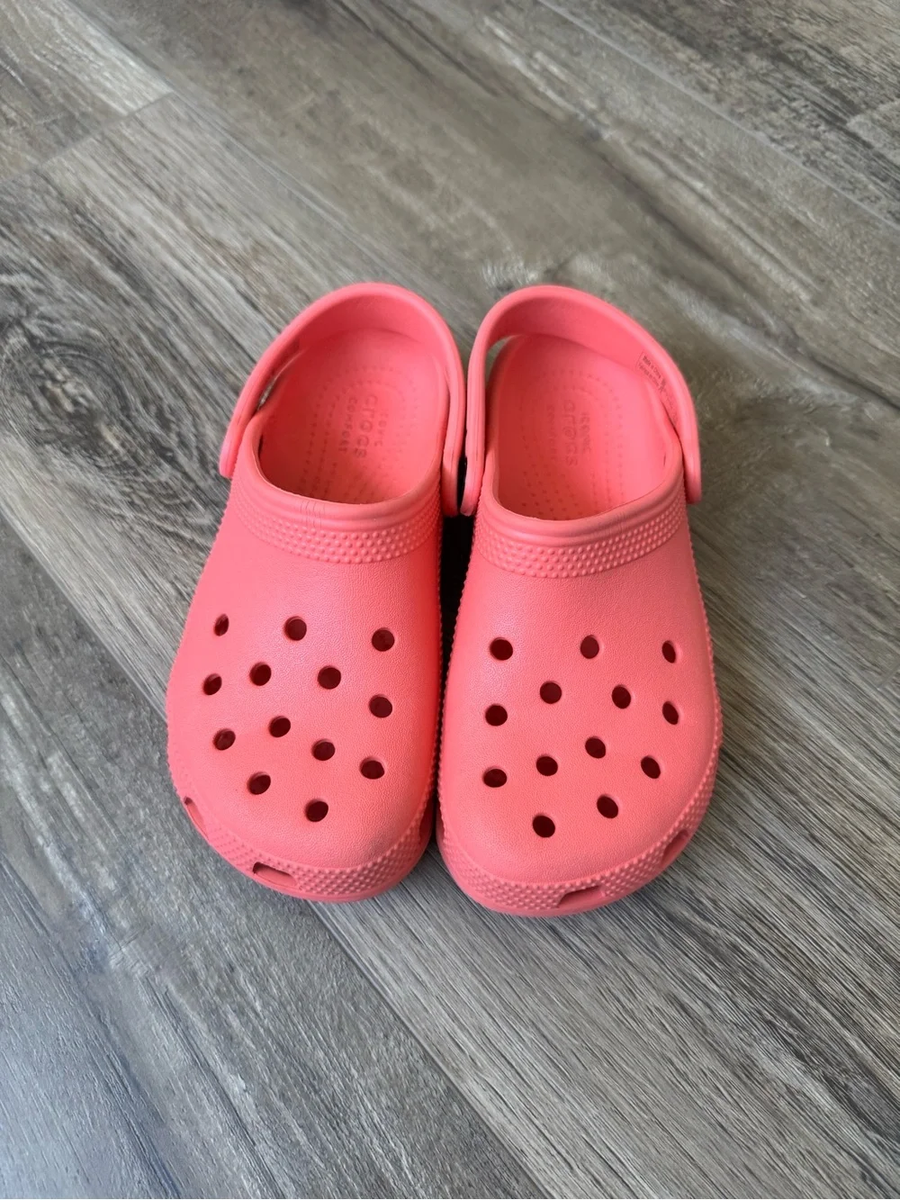CROCS Kids Coral Pink Classic Clog