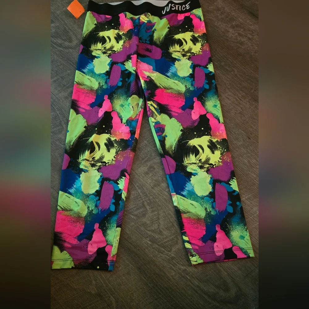 Justice  Colorful Athletic Leggings