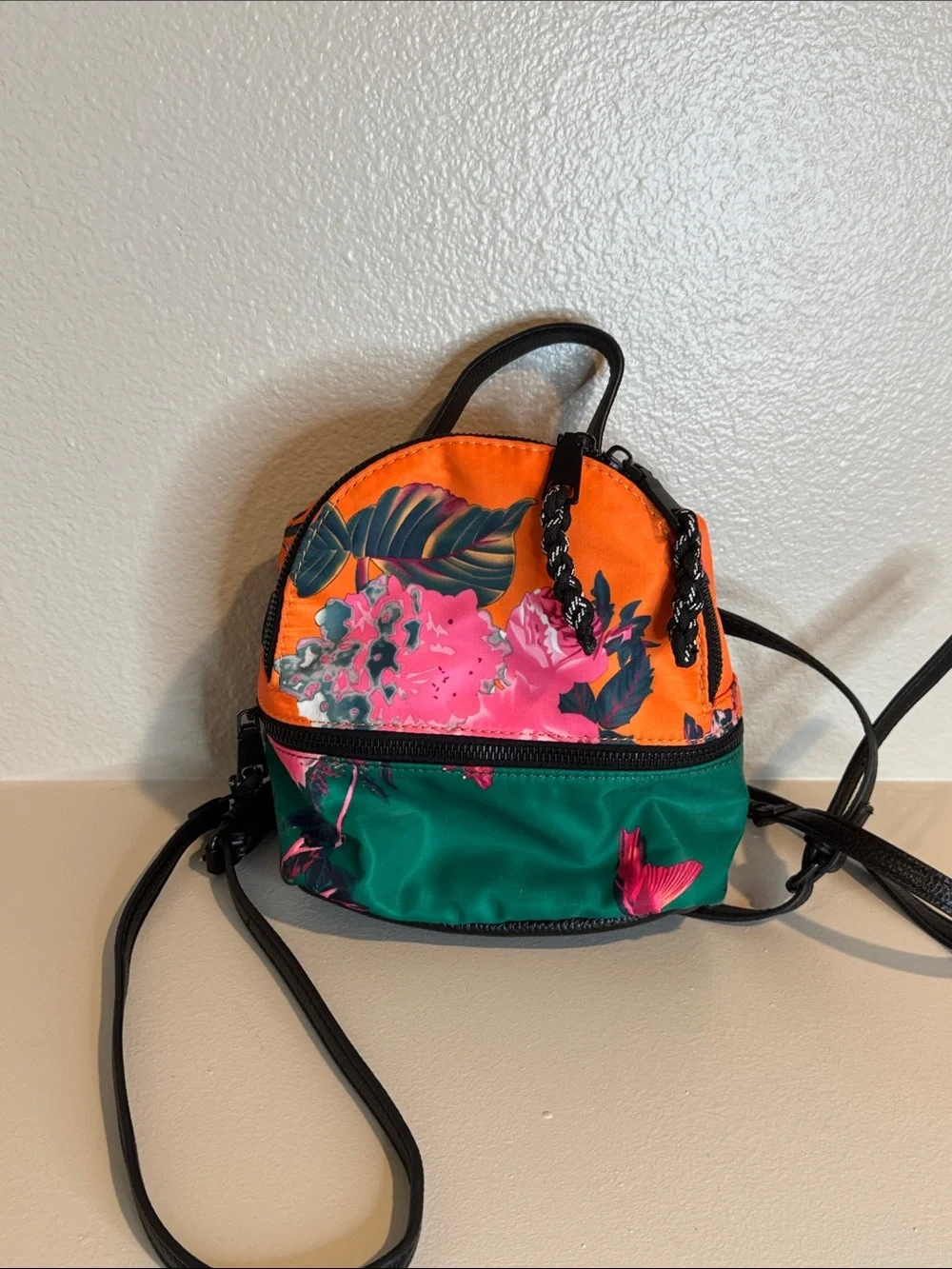 Steve Madden Mallory Mini Floral Backpack CUTE