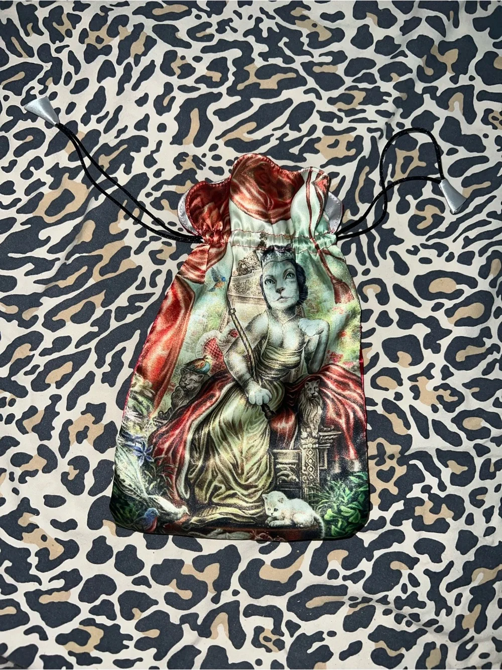Satin Bastet kitten bag