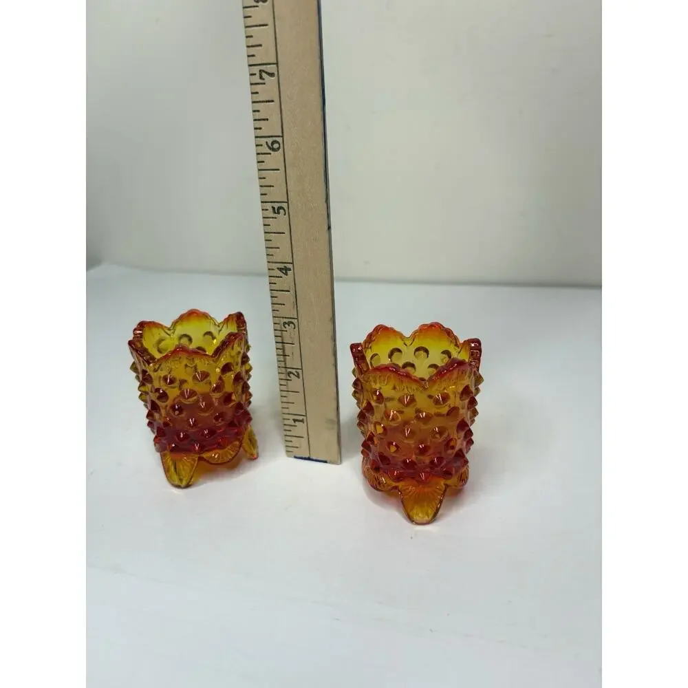Fenton vintage orange