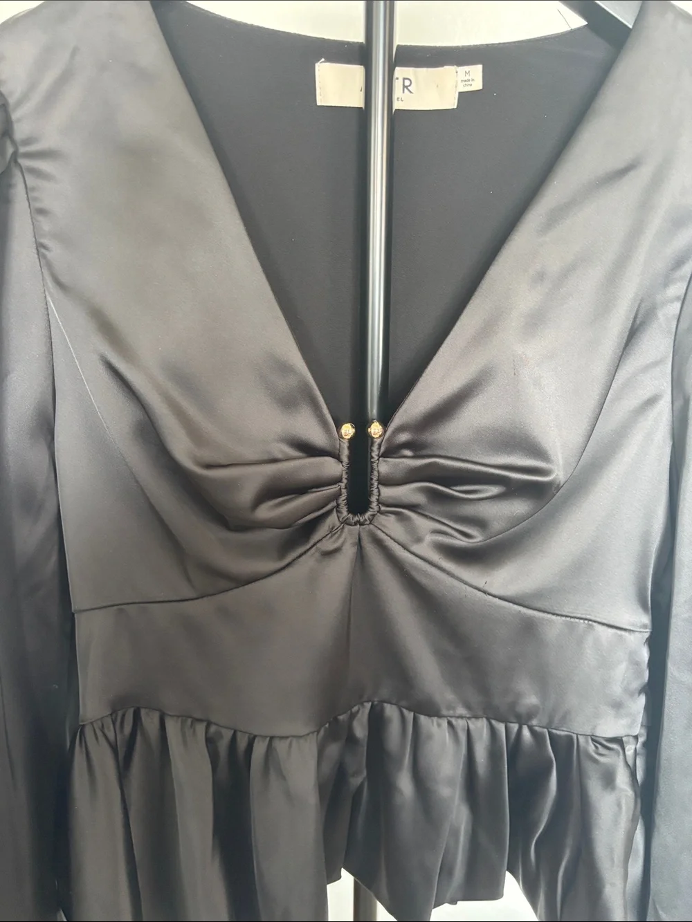 Astr satin blouse