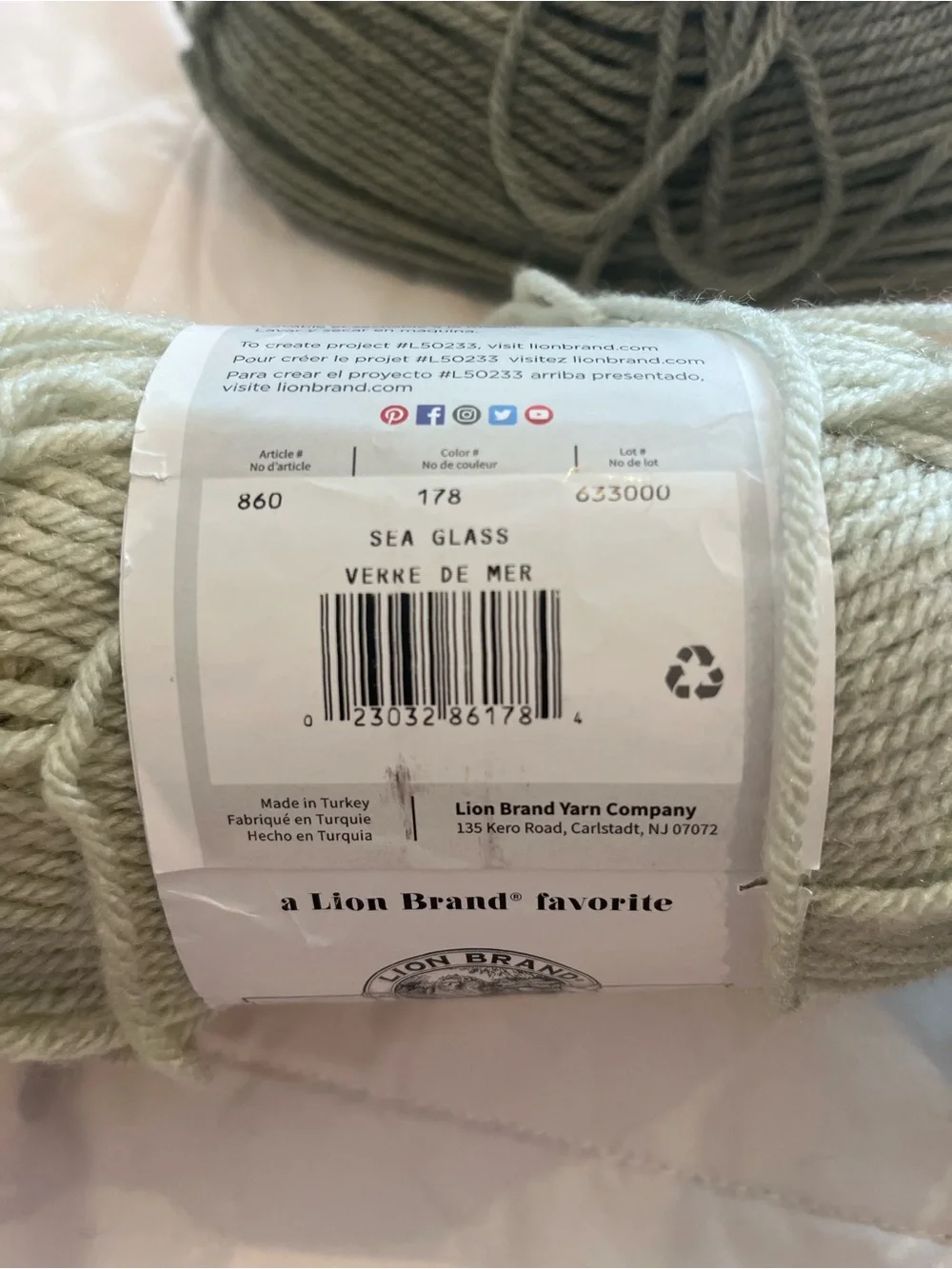 Lion Brand Yarn great colors